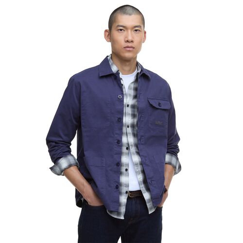 Barbour International Ruiz Garment Washed Overshirt
